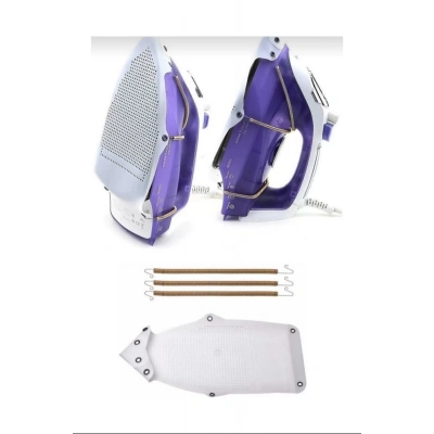 LitaeTrend Teflon Ütü Altlığı 4 mm %100 Pirinç Yay ve Pirinç Halka Royaleks-A1326