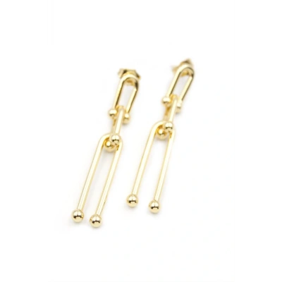 LitaeTrend Tf Küpe - Altın