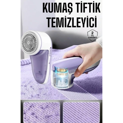 HERŞEYTREND Tiftik Temizleme Makinesi USB Şarjlı Tüy Toplayıcı Kablosuz