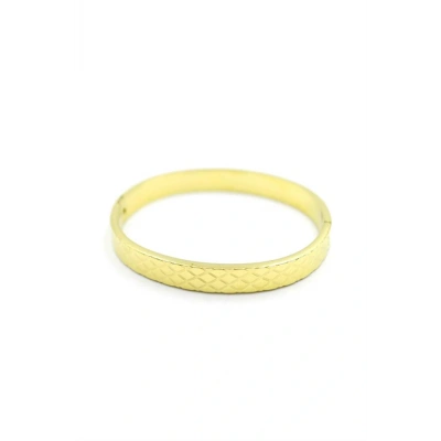 LitaeTrend Üçgen Dilimli Bilezik - Altın