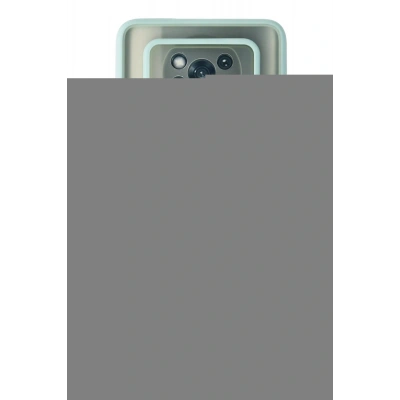 LitaeTrend Xiaomi Pocophone X3 Kılıf Palm Buzlu Kamera Sürgülü Silikon - Turkuaz