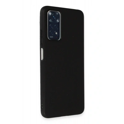 LitaeTrend Xiaomi Redmi Note 11 Pro Kılıf Taft Kapak - Siyah