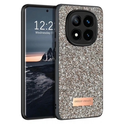 LitaeTrend Xiaomi Redmi Note 14 Pro 4G Bright Simli Kapak - Gold