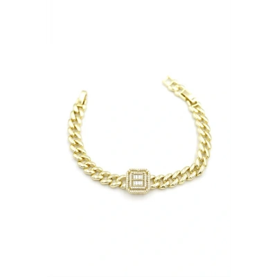 HERŞEYTREND Xuping Vip Bileklik - 14K Altın