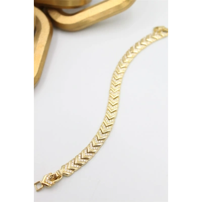 HERŞEYTREND Xuping Vip Bileklik - Altın