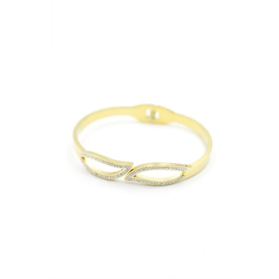 LitaeTrend Yaprak Bilezik - Altın