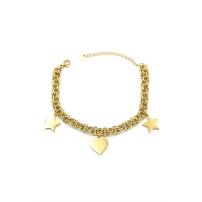 HERŞEYTREND Yıldız Bileklik - Altın