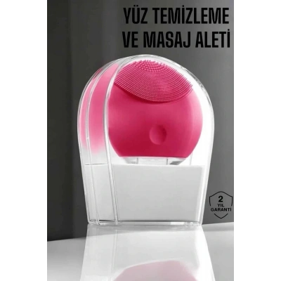 HERŞEYTREND Yüz Temizleme Ve Masaj Aleti Tüm Cilt Tipleri İçin Uygun, Kan Dolaşımını Artıran