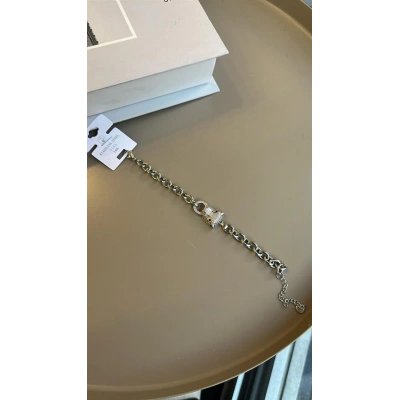 HERŞEYTREND Zirkon Leopar Bileklik - Gümüş