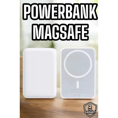 Magsafe Kablosuz Batarya Yüksek Performanslı Manyetik Tasarım Hızlı Şarj