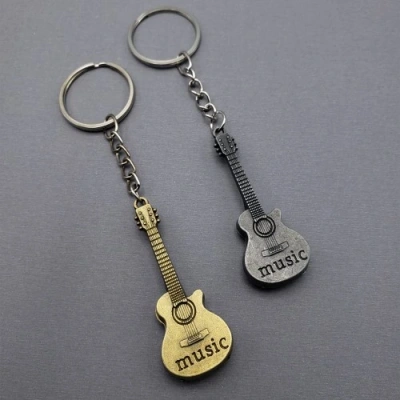 HERŞEYTREND Metal Gitar Anahtarlık
