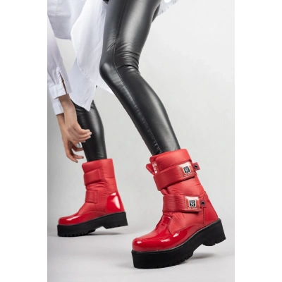 Miah Kırmızı Rugan Kar Bot