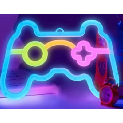 HERŞEYTREND Oyun Konsolu Neon LED Lamba