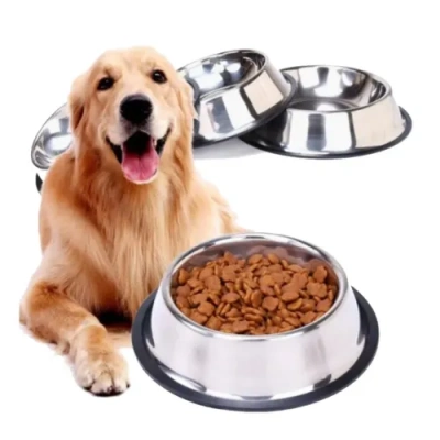 HERŞEYTREND Paslanmaz Çelik Kedi/Köpek Mama Kabı