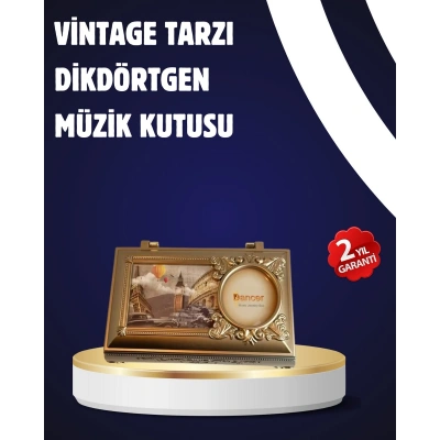 Piyano Tasarım Müzik Kutusu Balerin Figürü ve Takı Bölmeli