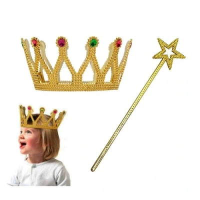 HERŞEYTREND Prenses Tacı Seti Çocuk Boy