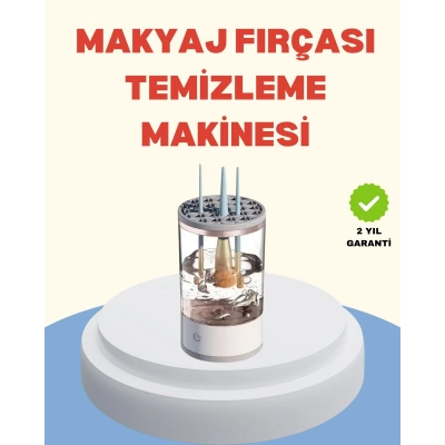 Profesyonel Makyaj Fırçası Temizleme ve Kurutma Makinesi