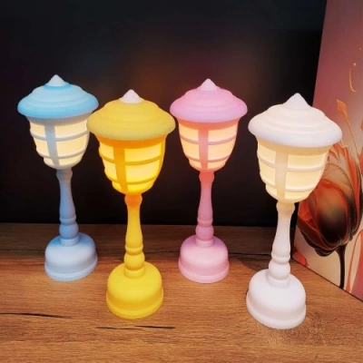 HERŞEYTREND Renkli Sokak Lambası Tasarımlı Led Işık