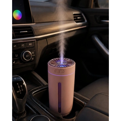RGB Led Buhar Makinesi Aroma Yağı Uyumlu Mini Nemlendirici