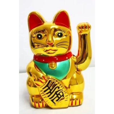 Şanslı Kedi 9,8*9,8*15,5 Cm