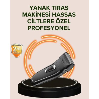 Şarj Göstergeli Yıkanabilir Erkek Tıraş Makinesi