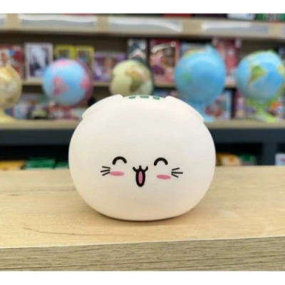 HERŞEYTREND Sevimli Kedi Temalı Dokunmatik Gece Lambası