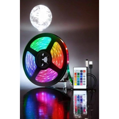 Smart Şerit Led TV Arkası Renkli Kumandalı 10 Metre