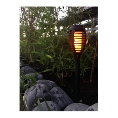 HERŞEYTREND Solar Alev Efektli Bahçe Lambası