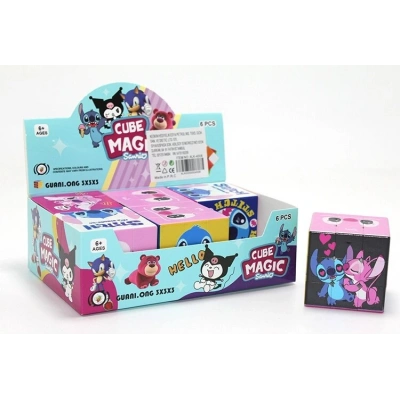 Stitch Baskılı Zeka Küpü - Karakter Tasarımlı Küp Oyuncak Alk4008