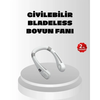 Taşınabilir Boyun Fanı Sessiz Çalışma ve USB Şarj Özellikli