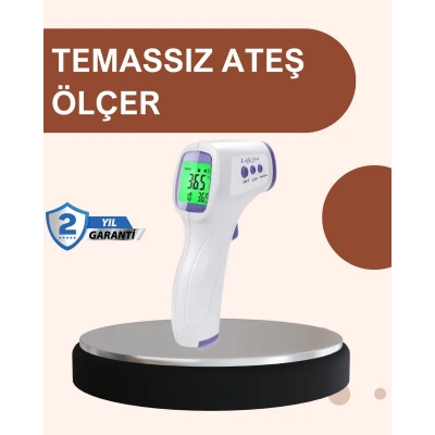 Temassız Dijital Ateş Ölçer Büyük Ekranlı Hızlı Okuma
