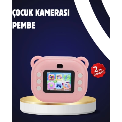 Termal Baskılı Şipşak Kamera – 1080P HD, 24MP, Çift Lensli ve Müzik Oynatıcılı
