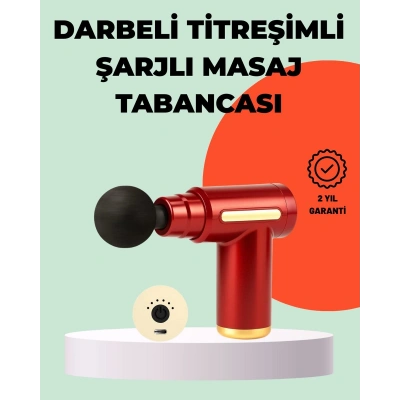 Titreşimli Kas Masaj Aleti 6 Kademe Güçlü Masaj Deneyimi