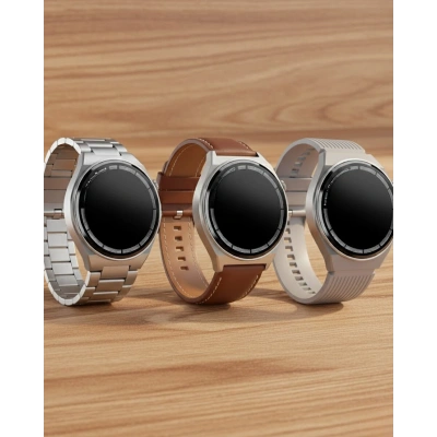 Torch Özellikli AMOLED Ekranlı Akıllı Saat Uzun Pil
