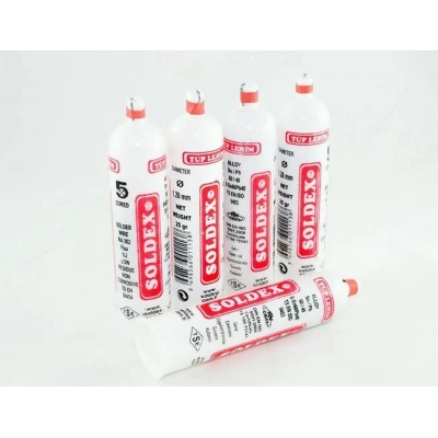 Tüp Lehim 1,2 Mm 25 Gr - 5 Kanallı, Sn:60 / Pb:40