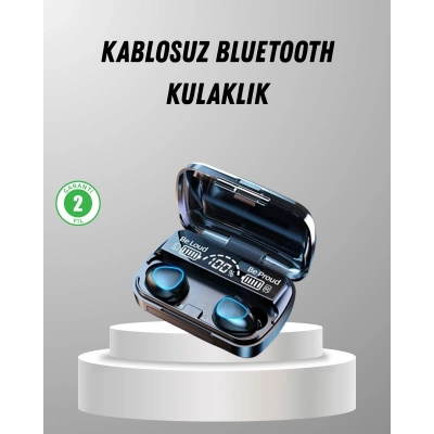 TWS Kablosuz Kulaklık Şarj Kutulu 20 Saat Kullanım Konforlu