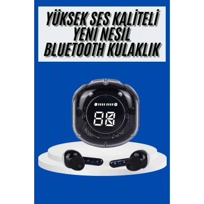 Ultrapods Led Göstergeli Oyuncu Kulaklığı ANC Destekli Bluetooth 5.3