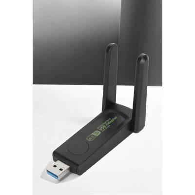 Wifi Alıcı Wifi Adaptörü USB Girişli 3.0