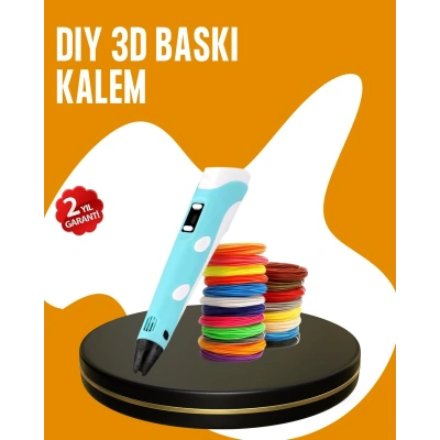 Yaratıcı Çizim ve Modelleme İçin Profesyonel 3D Yazıcı Kalem