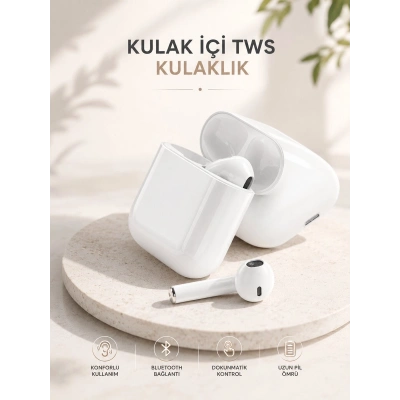 Yeni Nesil HD Ses ve Dokunmatik Kontrol Akıllı ve Şık Bluetooth Kulaklık