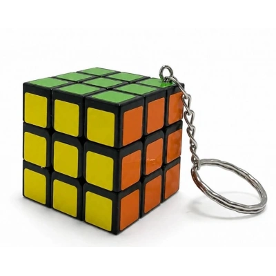 Zeka Küpü Anahtarlık - Mini Rubik Küpü Taşınabilir Oyuncak Alk4012