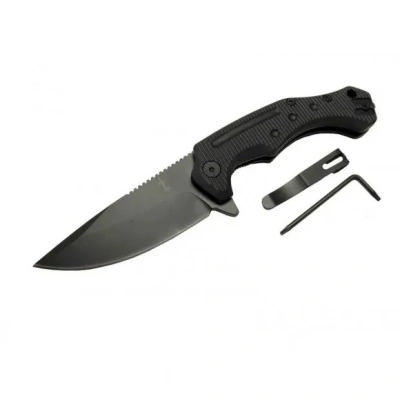 Zero Error 7-12 Black Çakı 22 Cm Manuel, Kemerlikli