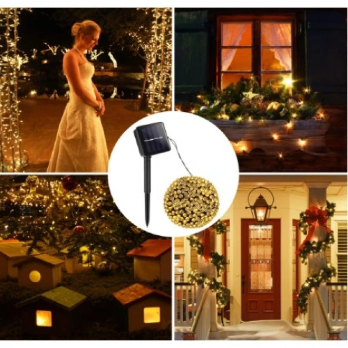 HERŞEYTREND 11M 100 LED Solar Gün Işığı