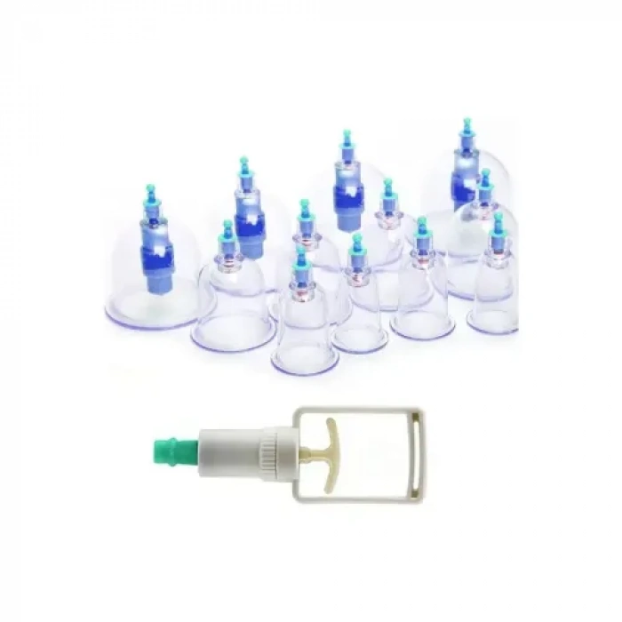 HERŞEYTREND  12Li Hacamat Masaj Kupa Set