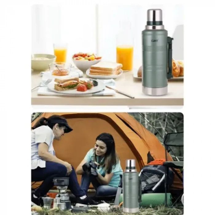 HERŞEYTREND 1.25 Litre Vakumlu Çelik Termos