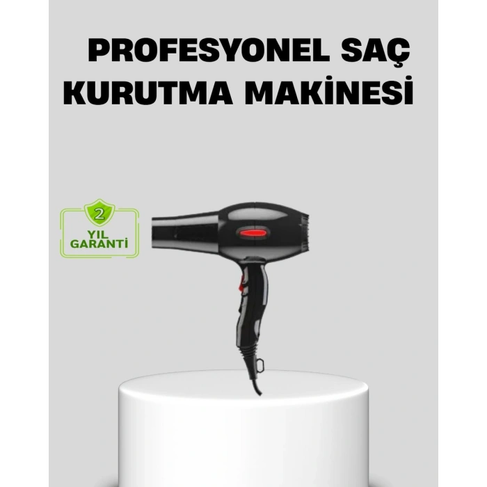 2200 Watt Profesyonel Saç Kurutma Makinesi AC Motorlu Yüksek Performanslı