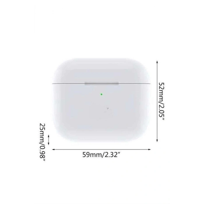 3.nesil İos Android Uyumlu Bluetooth 5.0 Beyaz Çağrı Cevaplama