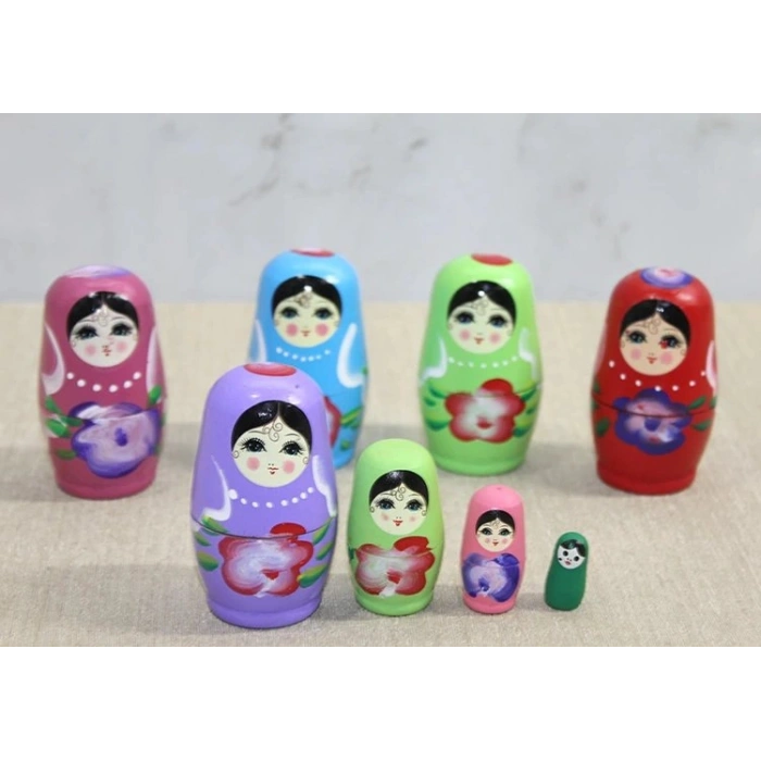 4lü Ahşap Matruşka Alk3814