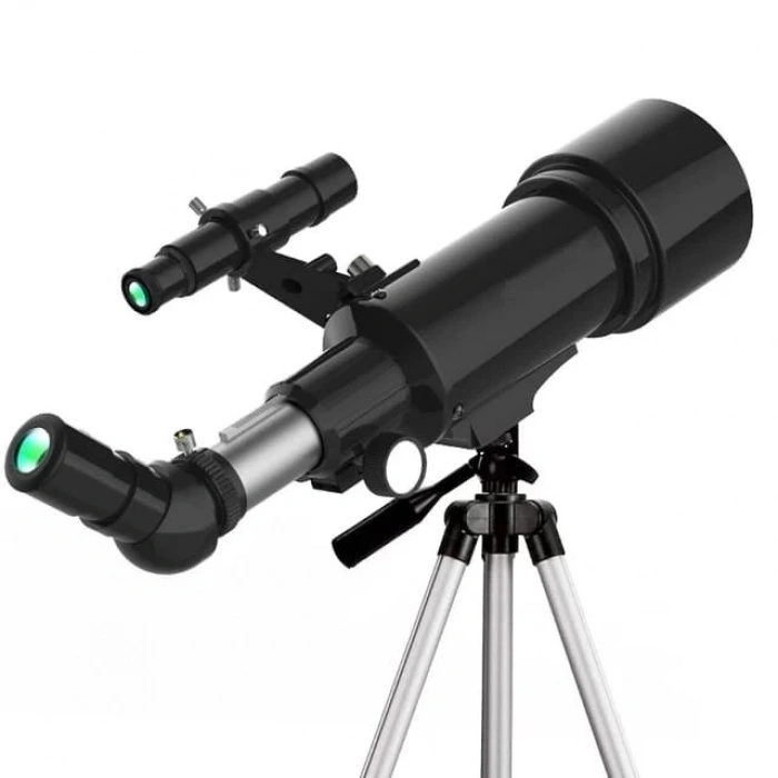 400x70mm Açıklıklı Refrakter Teleskoplar (15x150x), Telefon Adaptörlü Reflex