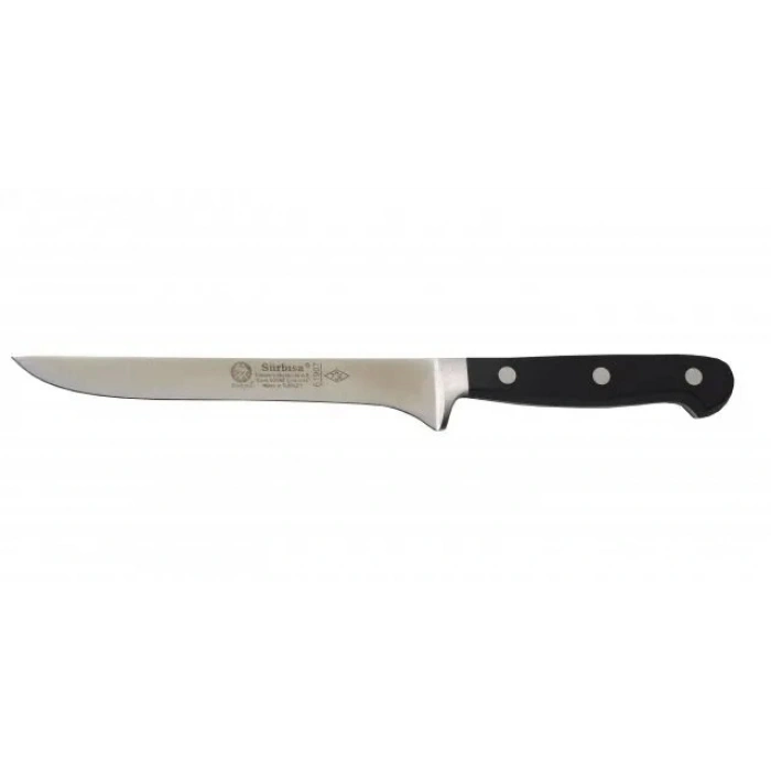61907 - Sürmene Sıcak Dövme Kasap Kemik Sıyırma Bıçağı  17 Cm